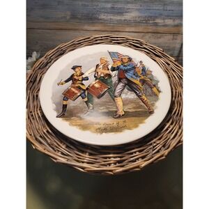 Decorative Plate The Spirit of 76 A M Wittard American Revolution Art